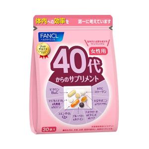 截止5月30日店铺优惠代购：芳珂 新版 fancl 40岁女士用维生素综合片（5865）