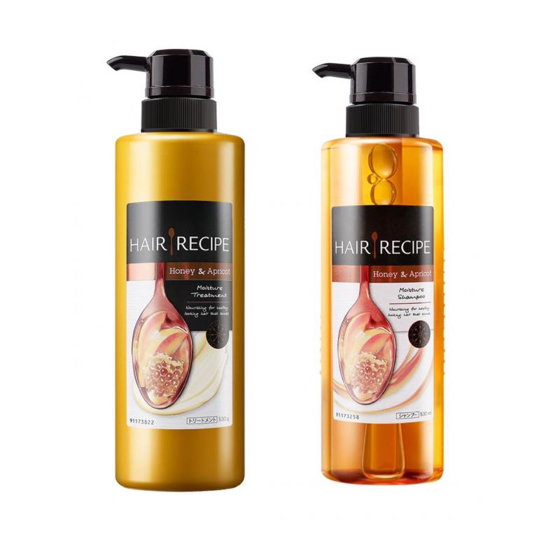 发之食谱HAIR RECIPE 无硅蜂蜜 水润柔顺改善毛躁洗发水护发素 530ml