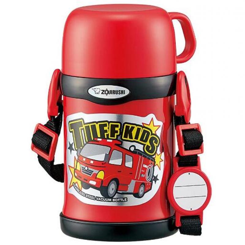 象印 红色汽车儿童保温杯 保温保冷 真空断热 吸管杯450ml SC-ZT45-RA