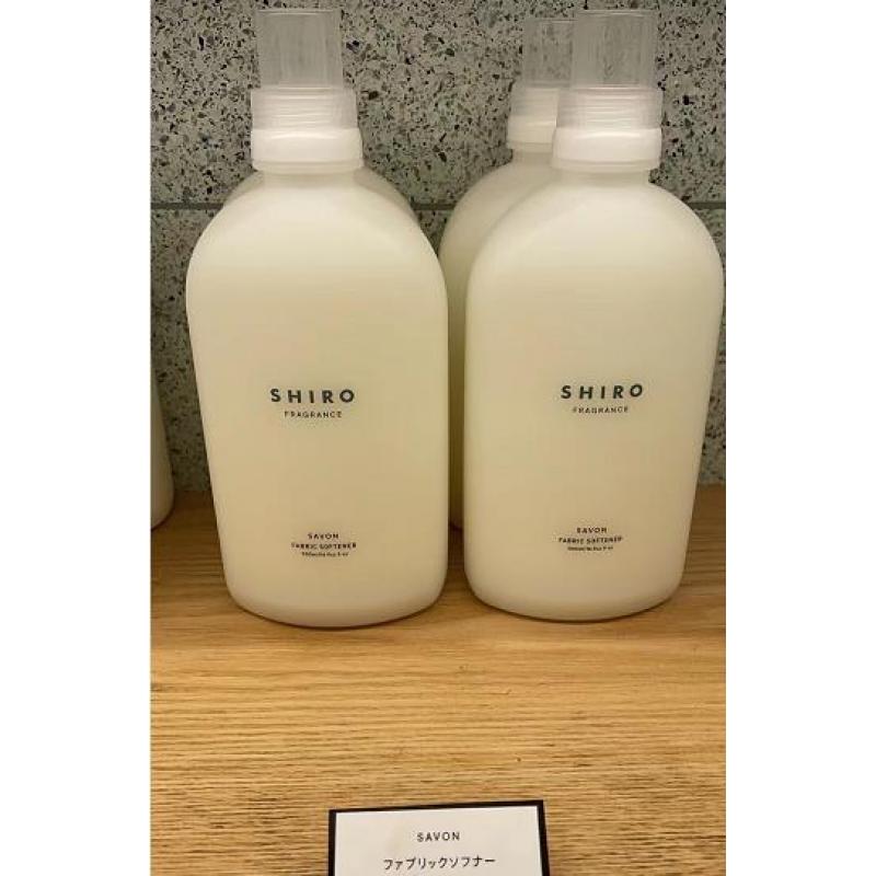 代购：SHIRO SAVON皂香柔顺剂 500ml