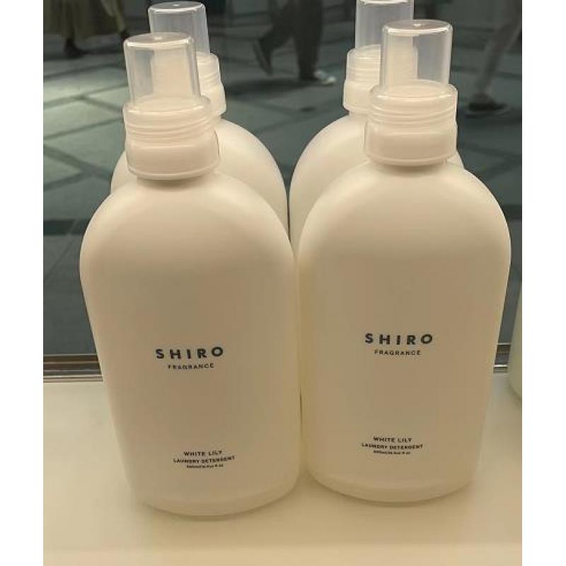 代购：SHIRO WHITE LILY百合洗衣液 500ml