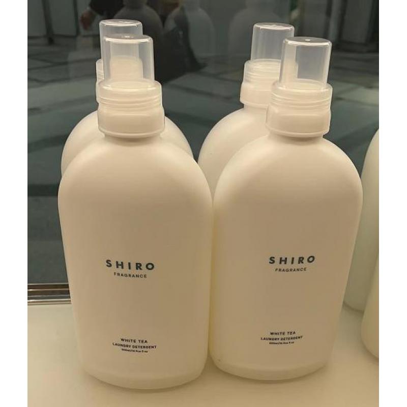 代购：SHIRO WHITE TEA白茶洗衣液 500ml