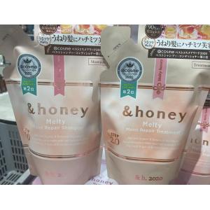 &honey melty 玫瑰蜂蜜洗发水护发素 替换装 350ml