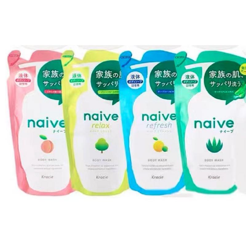 肌美精kracie naive 氨基酸沐浴露 替换装 380ml