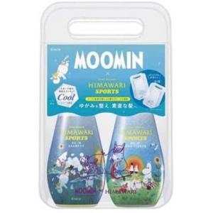 特价： kracie肌美精MOOMIN姆明限定款 修护系列洗发水护发素套装（500ml+500g）向日葵花香味