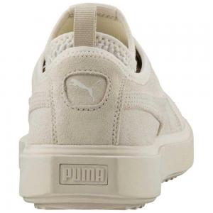 奥莱特价：彪马PUMA 男女磨砂透气网面板鞋 24.0cm米色367060-02