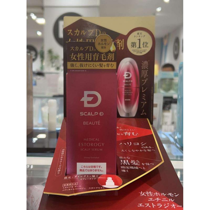 日本ANGFA昂法 SCALP-D 女性黑发防脱密发育发生发液 80ml