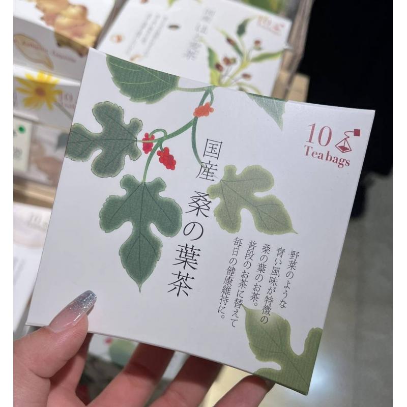 代购茶类：LUPICIA绿碧茶园 健康茶 无咖啡因健康茶包 桑叶茶 10个入（9702）