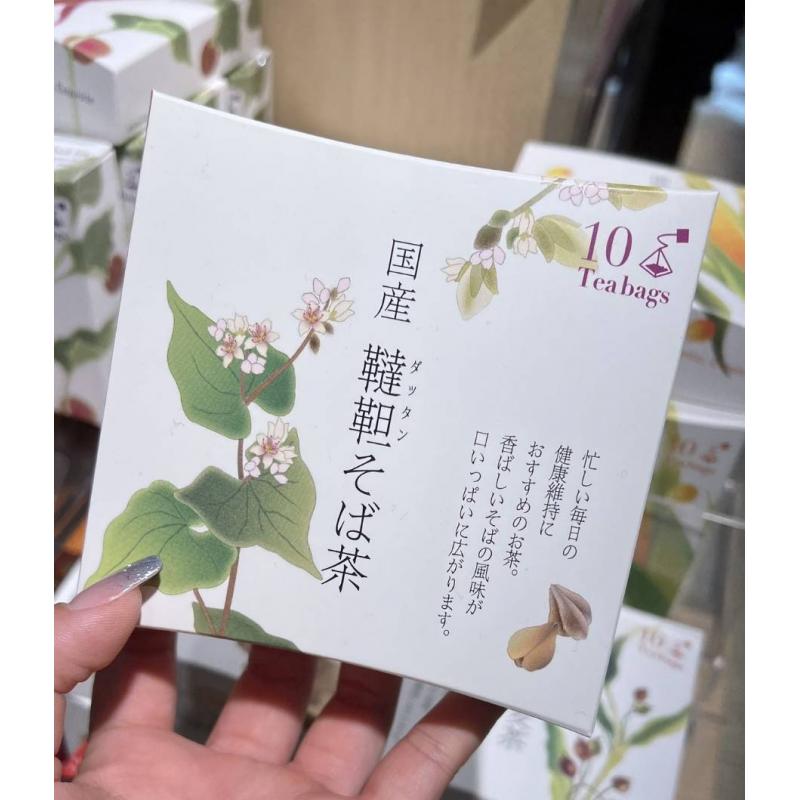 代购茶类：LUPICIA绿碧茶园 健康茶 无咖啡因健康茶包 苦荞茶 10个入（9704）