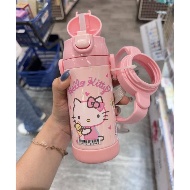 斯凯达SKATER hellokitty手柄背绳两用保温保冷吸管杯 350ml