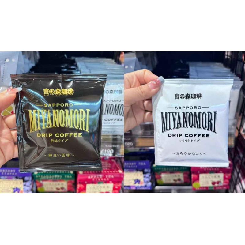 日本北海道限定 宫の森咖啡 MIYANOMORI COFFEE 挂耳滴漏咖啡 10g（任意路线可发）