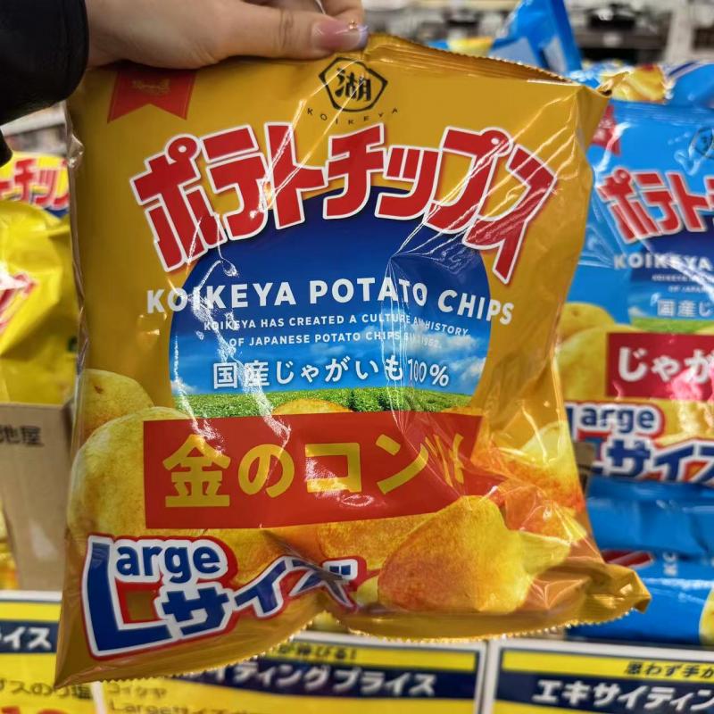 Koikeya薯片 黄金浓汤味112g(只能发邮政路线)