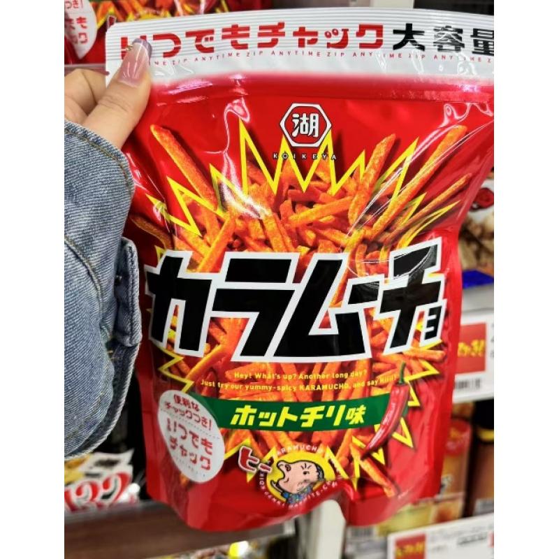 湖池屋KOIKEYA 大袋细切薯条 热辣味130g(只能发邮政线路)