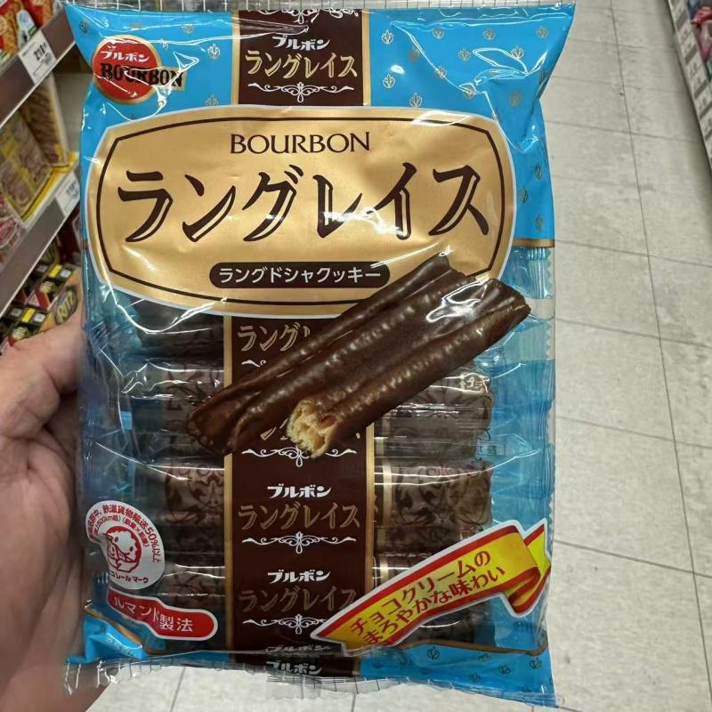 布尔本BOURBON巧克力千层酥卷11根入（只能发邮政线路）