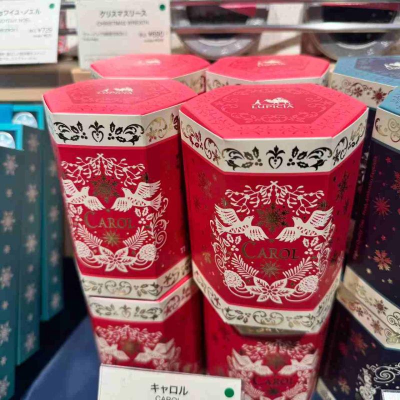 代购茶类：lupicia绿碧茶园 2025年圣诞限定 草莓香草玫瑰红茶 盒装茶包 2.5g*10个茶包（缺货退款）