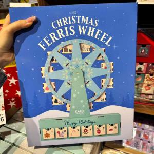 KALDI 圣诞观览车摩天轮巧克力果冻糖果饼干 24个入（缺货退款）