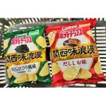 卡乐比CALBEE 地区限定 関西味浪漫薄切薯片60g两种口味可选（缺货退款）(只能发邮政线路)