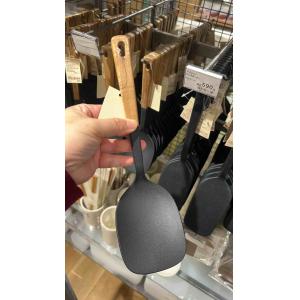 代购：MUJI无印良品 木柄硅胶厨具 锅铲