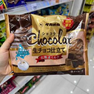 Takaoka高冈 生巧克力 北海道牛奶味 125g（任意路线可发）