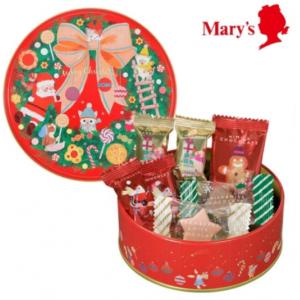 MARYS 圣诞限定 圣诞喜悦红铁盒...