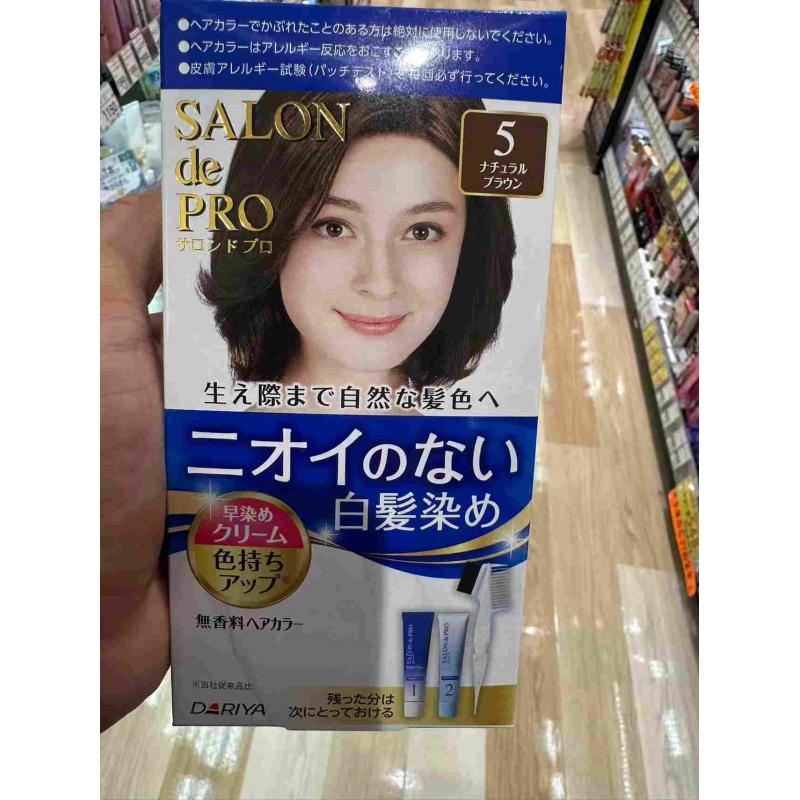 日本Dariya塔丽雅Salondepro白发染发剂多色可选《断色退款》