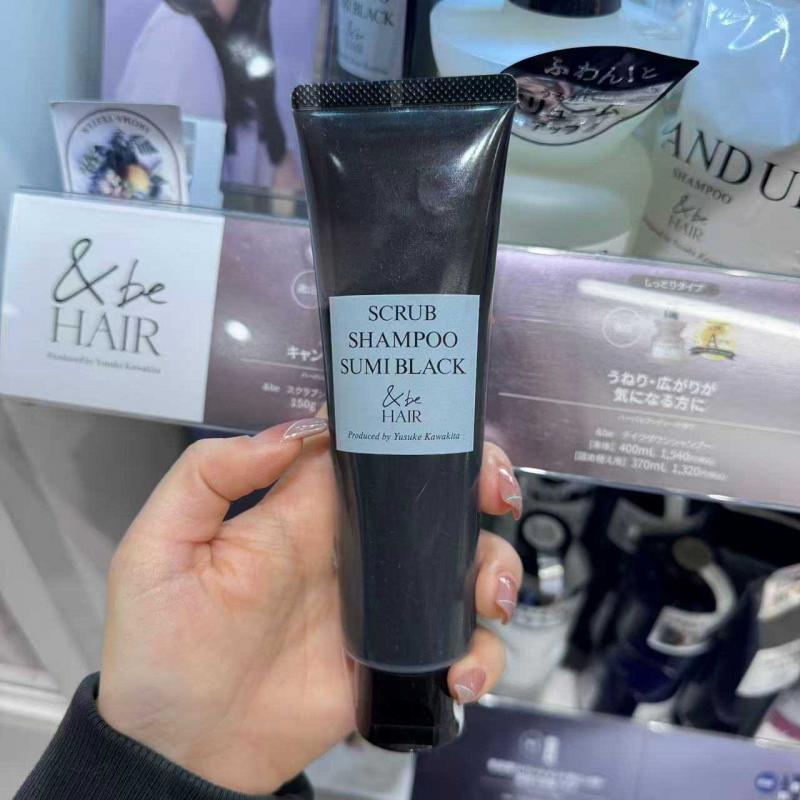 &be（AND-BE）河北裕介 头皮磨砂木炭洗发水 150g