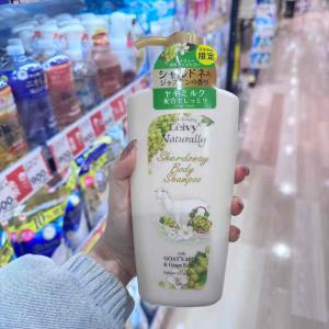 日本版 LEIVY 山羊奶沐浴露 山羊奶&白葡萄茉莉沐浴露 500ml