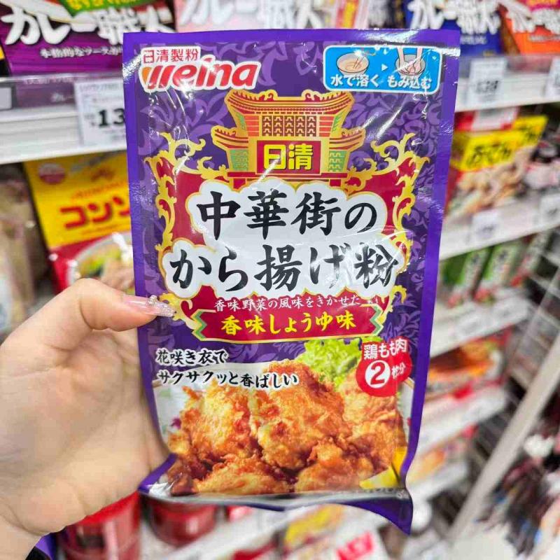 日清NISSIN 炸鸡粉调料粉 中华街酱油味 100g（不可发低价值包税线）