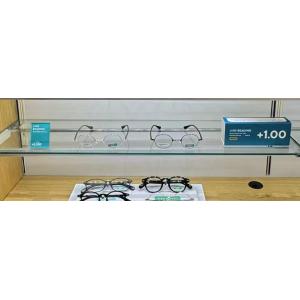 代购：JINS READING +1.00防蓝光老花眼镜 ROUND METAL系列 多色可选 