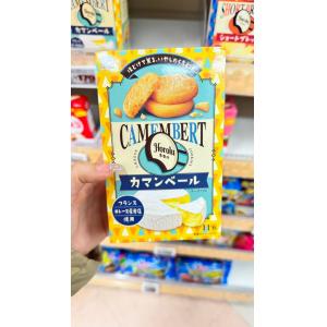 不二家FUJIYA 卡曼贝尔芝士奶酪味曲奇饼干 11枚入（不可发低价值包税线）