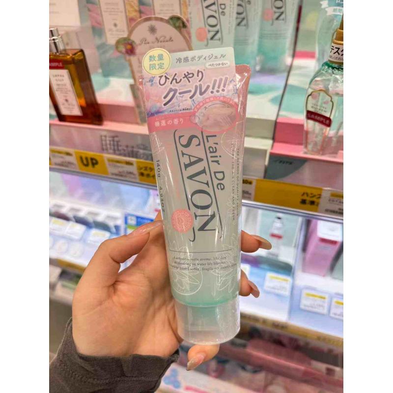 日本lair de savon蕾洛莎蕴 数量限定 春朝露睡莲香 凉感保湿身体啫喱 140ml（缺货退款）