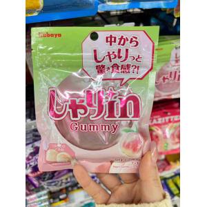卡巴也KABAYA GUMMY惊喜食感软糖 桃子味 52g（任意路线可发）