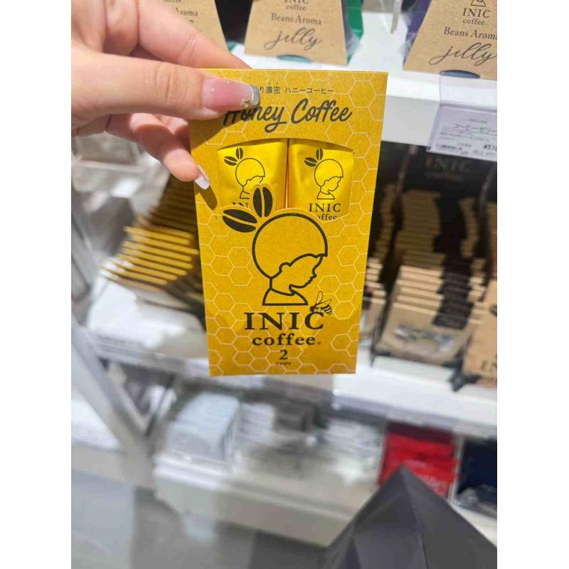 INIC coffee Honey蜂蜜口味速溶咖啡 10g*2杯入（包税路线可发）