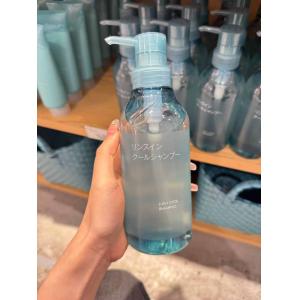 代购：MUJI无印良品 冷感清凉二合一洗发水 400ml