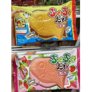 名糖meito 鲷鱼烧夹心饼干 鱼形夹心威化饼干 1枚入16.5g（可以发包税）